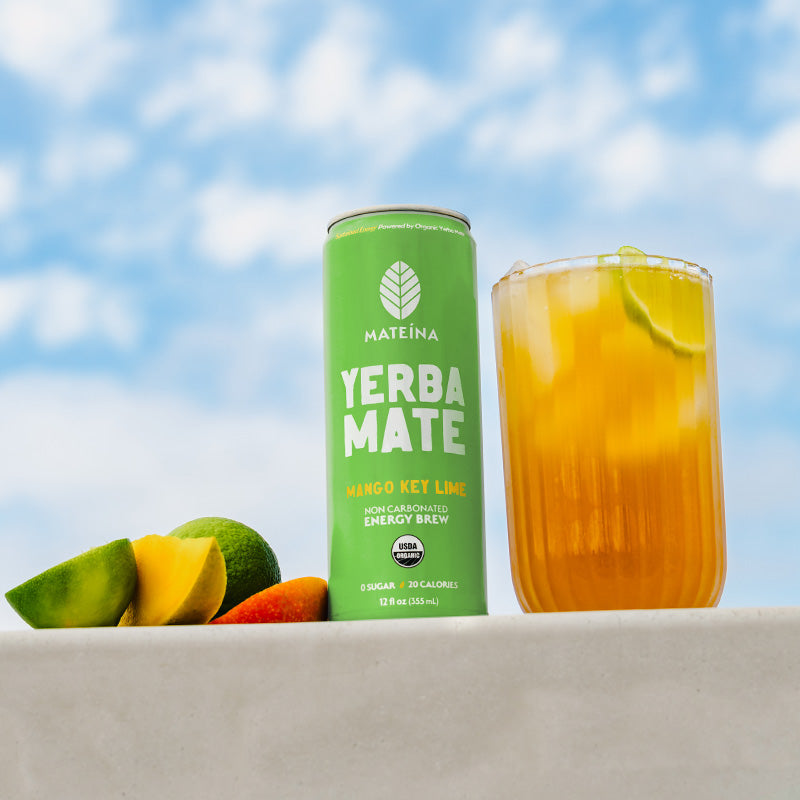 Mango Key Lime – Zero Sugar Yerba Mate – Mateína